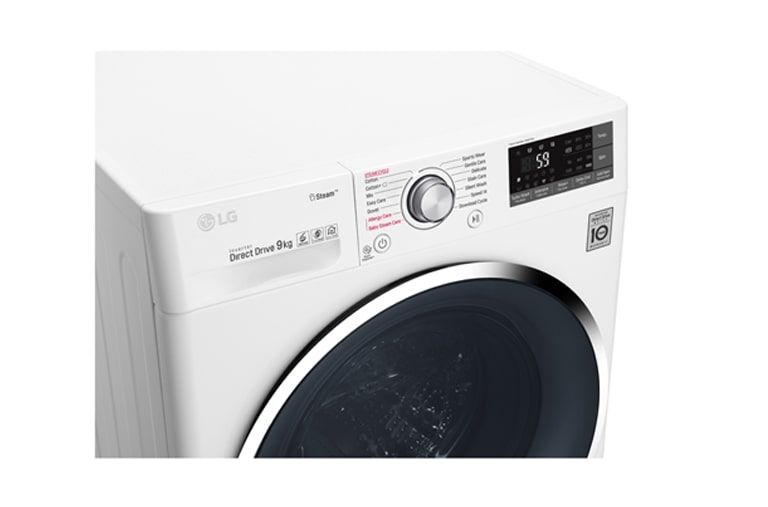 LG 9KG, 6 Motion Inverter Direct Drive Washing Machine and Spa Steam™, FC1409S3W