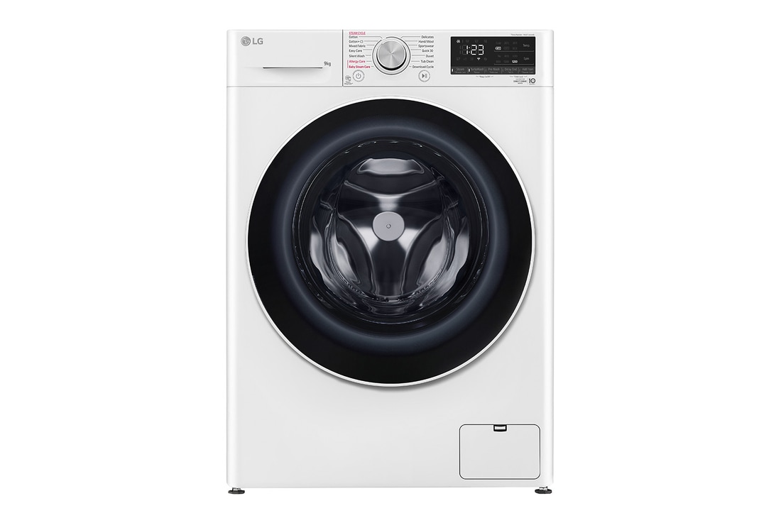 LG 9kg Front Load Washer with AI Direct Drive™ and Steam™, FV1209S5WA