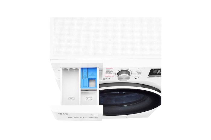 LG 10.5kg Front Load Washer with AI Direct Drive™ and Steam™, FV1450S4W
