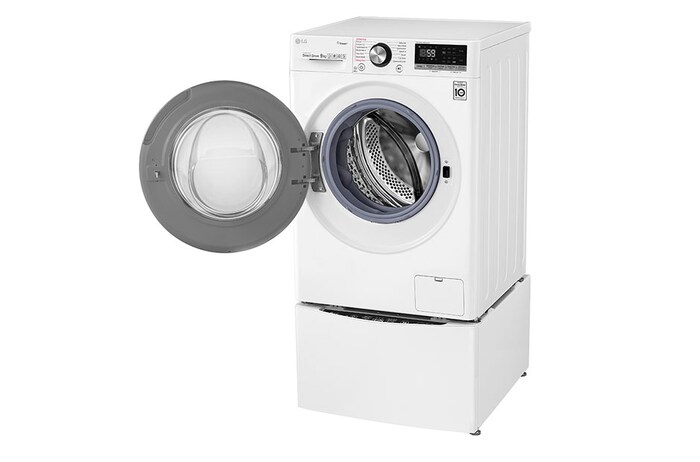 LG TWINWash™, 9 kg Washer with AI Direct Drive™ and Steam™ + 2 kg Mini Washer, FV1409S4W