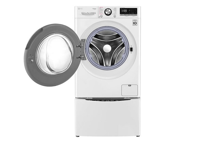LG TWINWash™, 9 kg Washer with AI Direct Drive™ and Steam™ + 2 kg Mini Washer, FV1409S4W