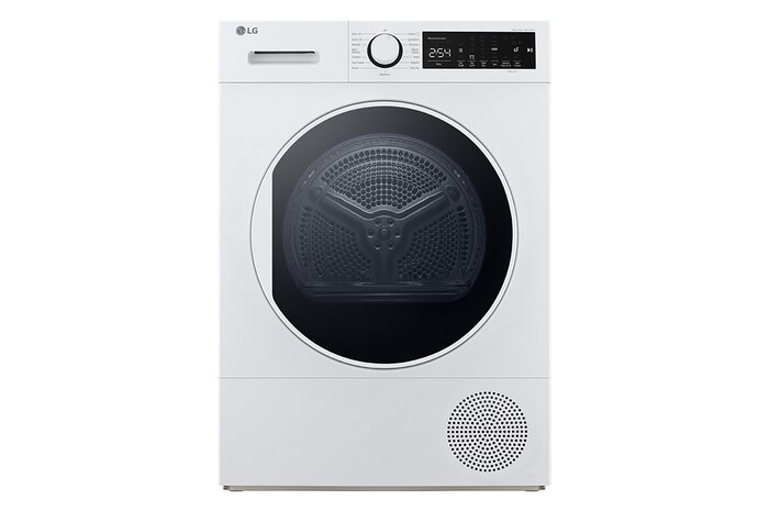 LG 8kg Inverter Heat Pump™Dryer with Gentle Dry & Sensor Dry, RD08NHP5W