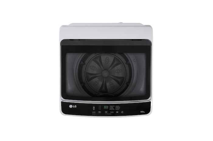 LG 8kg Top Load Washer with Honeycomb Crystal Drum, Grey, T2108NT1G1
