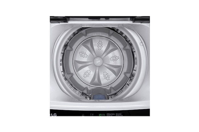 LG 8kg Top Load Washer with Honeycomb Crystal Drum, Grey, T2108NT1G1