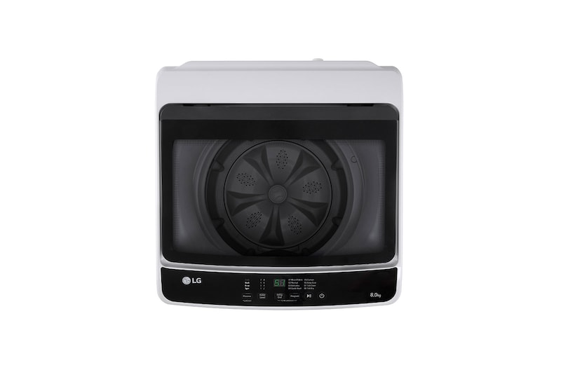 LG 8kg Top Load Washer with Honeycomb Crystal Drum, Grey, T2108NT1G1