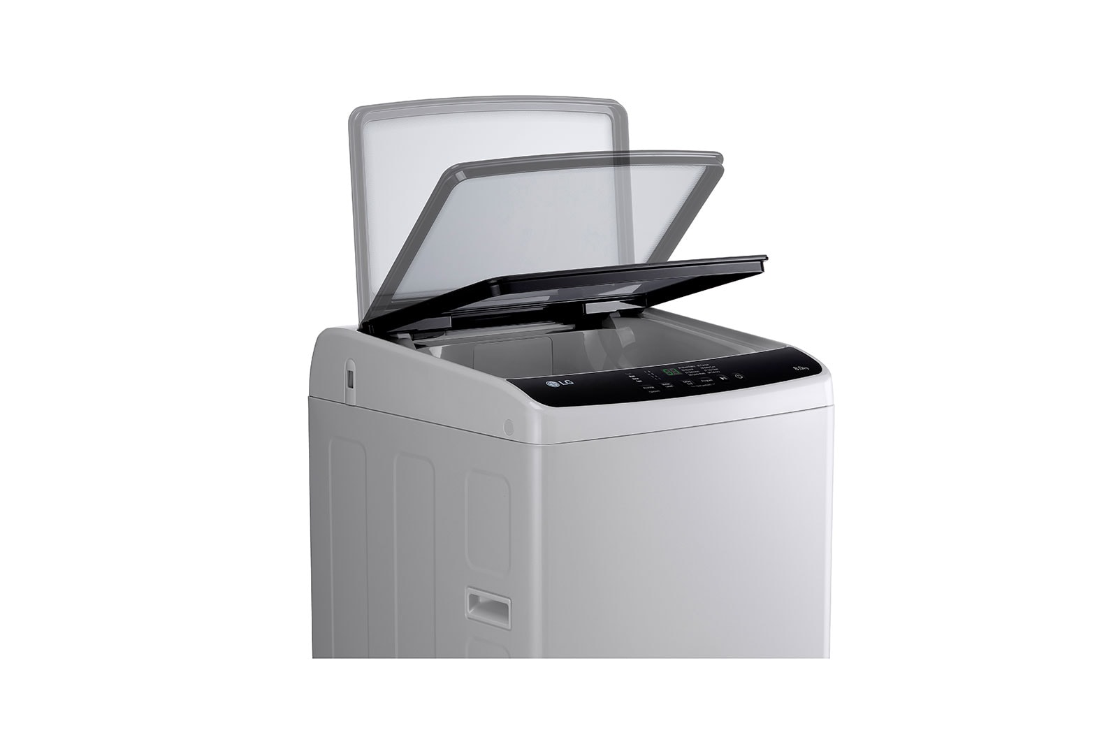 LG 8kg Top Load Washer with Honeycomb Crystal Drum, Grey, T2108NT1G1