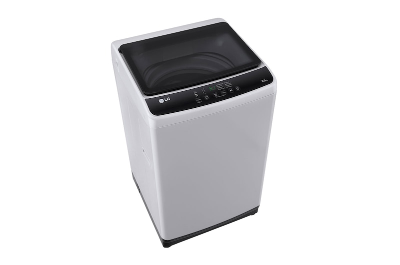 LG 8kg Top Load Washer with Honeycomb Crystal Drum, Grey, T2108NT1G1