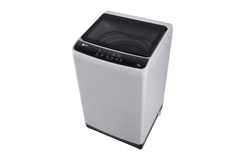 LG 8kg Top Load Washer with Honeycomb Crystal Drum, Grey, T2108NT1G1