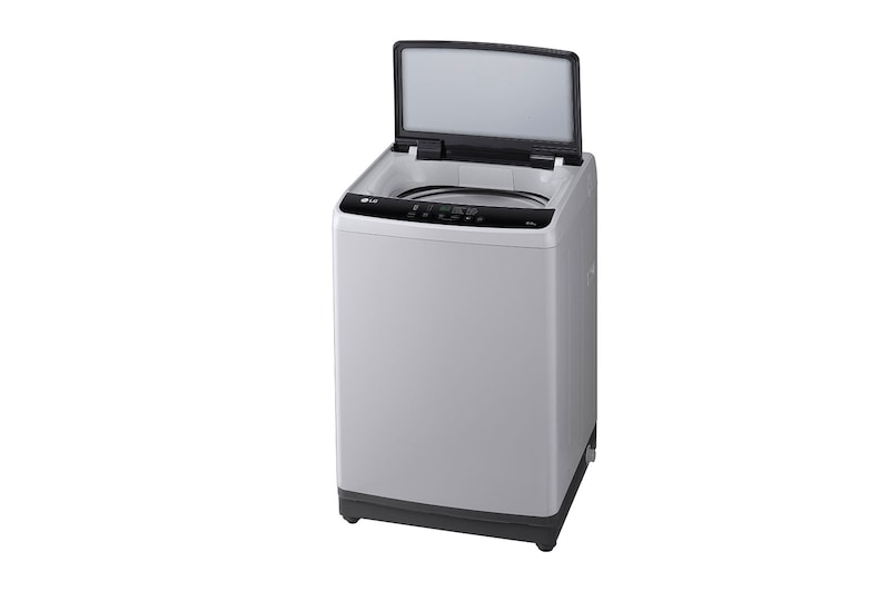 LG 8kg Top Load Washer with Honeycomb Crystal Drum, Grey, T2108NT1G1