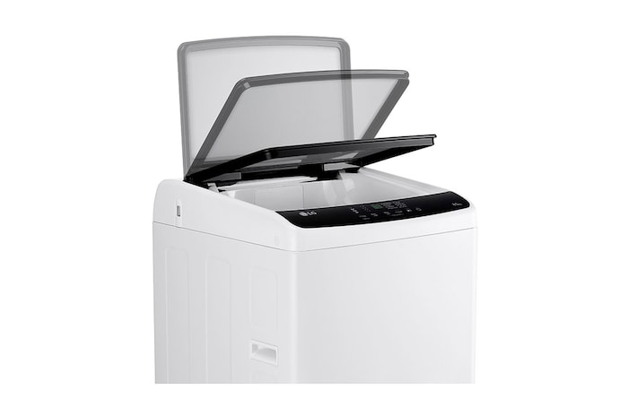 LG 8kg Top Load Washer with Honeycomb Crystal Drum, White, T2108NT1W1