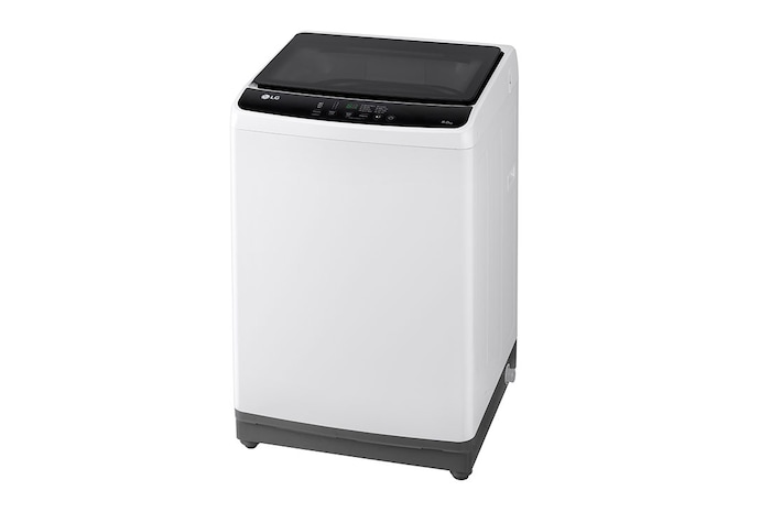 LG 8kg Top Load Washer with Honeycomb Crystal Drum, White, T2108NT1W1