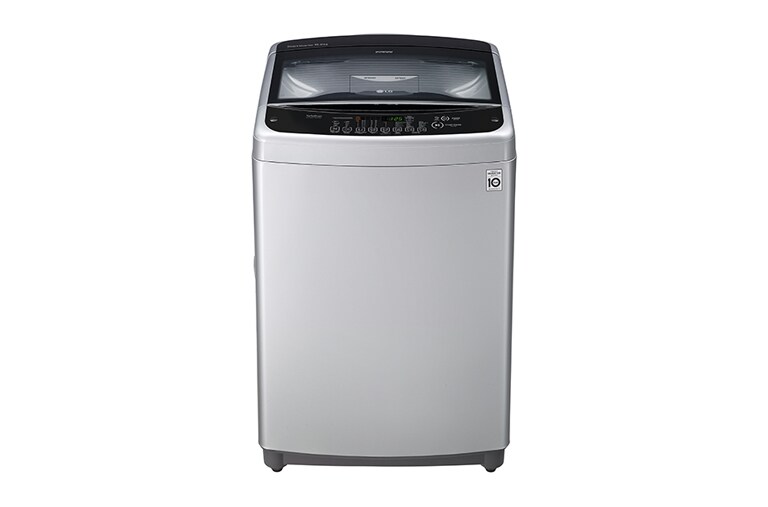 Front view of 8.0kg LG Smart Inverter Washing Machine T2108VSAM