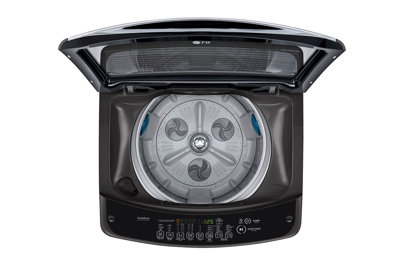 LG 18kg Top Load Washer with Smart Inverter, T2518VSAJ
