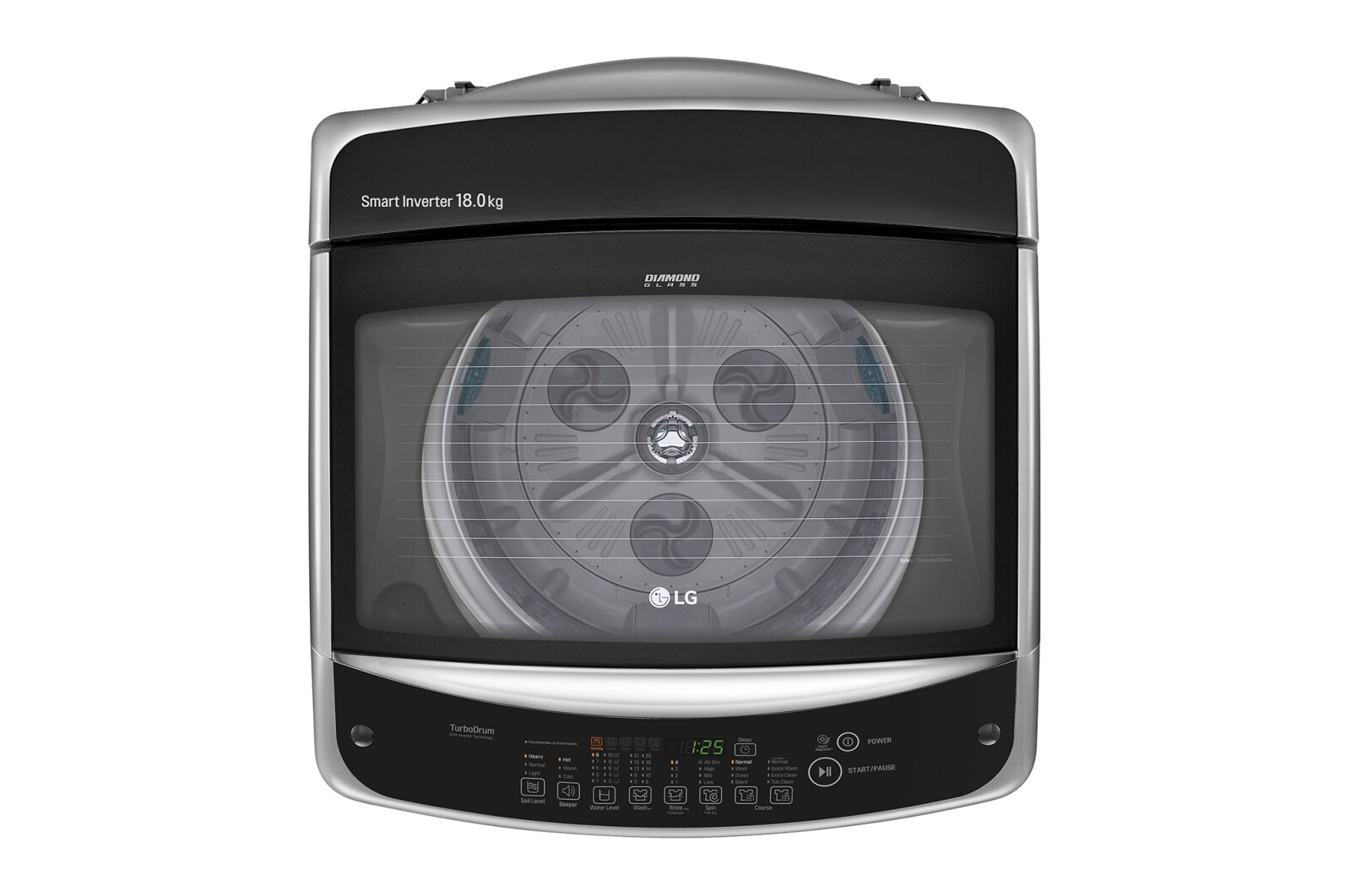 LG 18kg, LG Smart Inverter Washing Machine, T2518VSAV