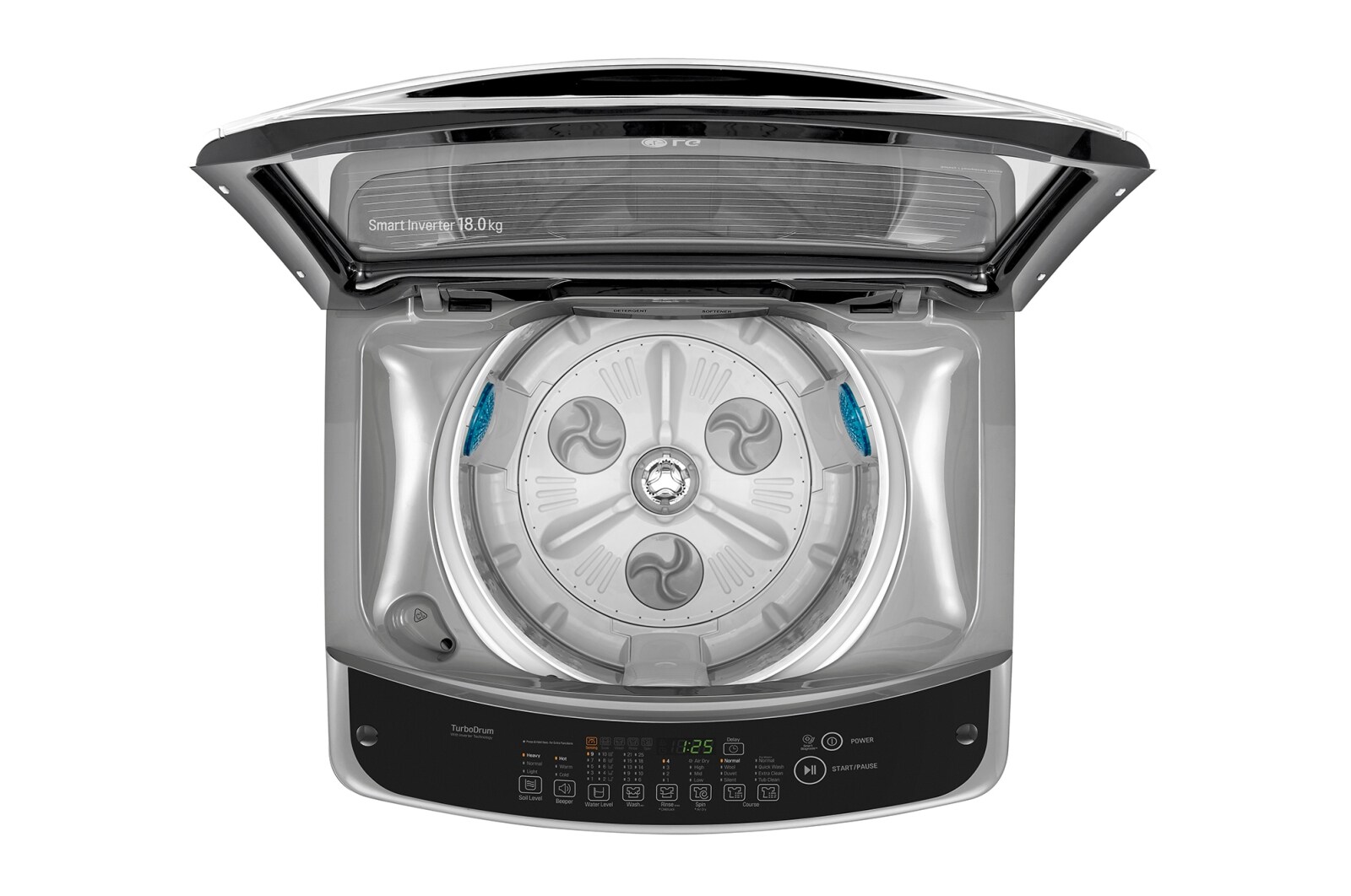 LG 18kg, LG Smart Inverter Washing Machine, T2518VSAV