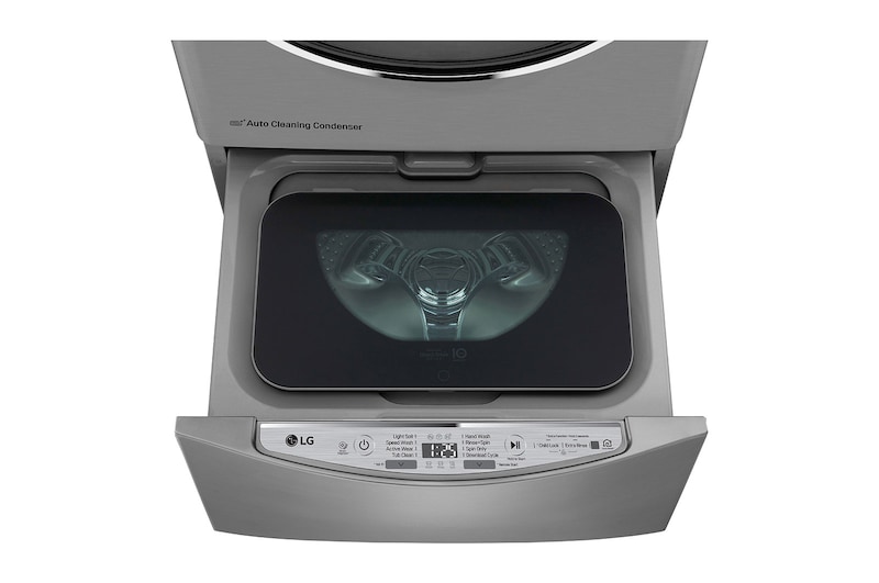 LG Twinwash, 10.5/7 kg Washer Dryer Combo With TrueSteam™ + 2 kg Mini Washer , TWC1450H2E
