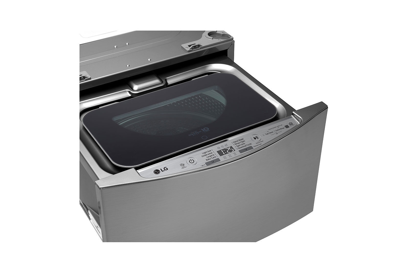 LG Twinwash, 10.5/7 kg Washer Dryer Combo With TrueSteam™ + 2 kg Mini Washer , TWC1450H2E