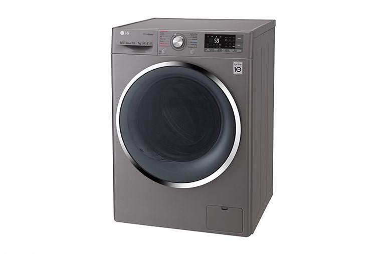 LG Twinwash, 10.5/7 kg Washer Dryer Combo With TrueSteam™ + 2 kg Mini Washer , TWC1450H2E