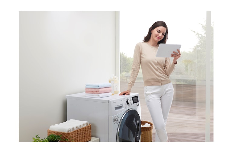 LG 7KG 6 Motion Inverter Direct Drive Washer, WD-MD7100WM