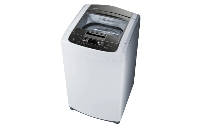 LG WHITE 7.5KG TOP LOADER WITH TEMPERED GLASS LID, WF-SP75W