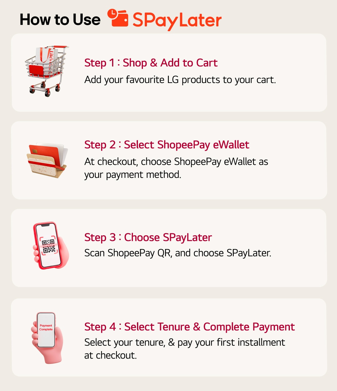 how to use spaylater