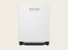 LG DB273TX Integrated Dishwasher with cabinet-ready panel design and handle, front view showing.