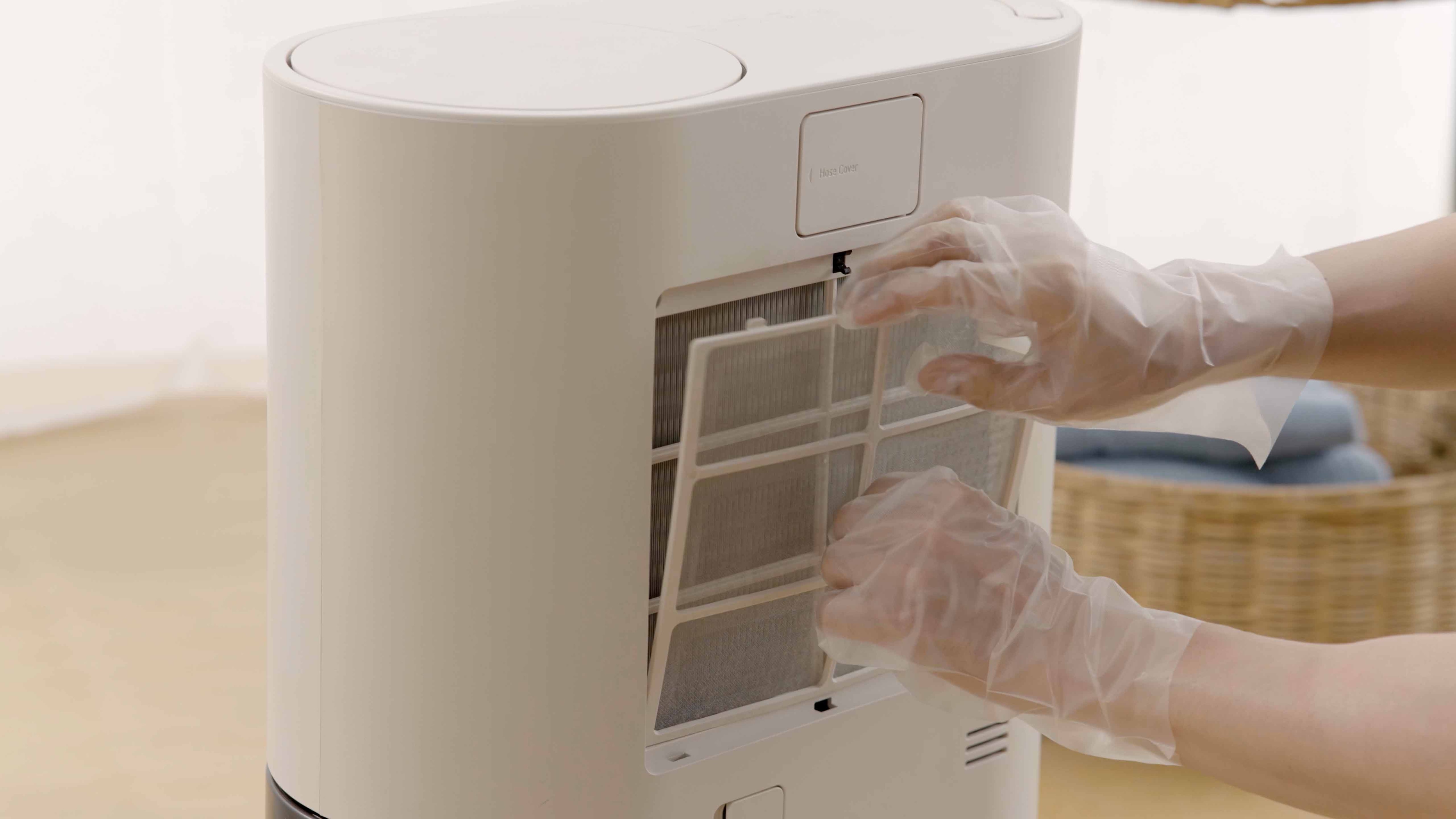 Filter Removal & Dust Cleaning