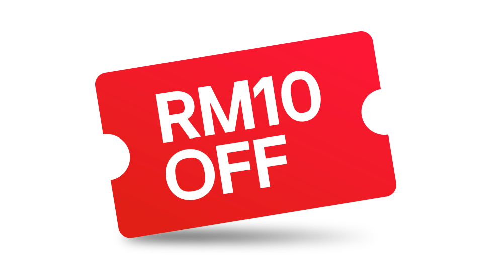 RM10 Off