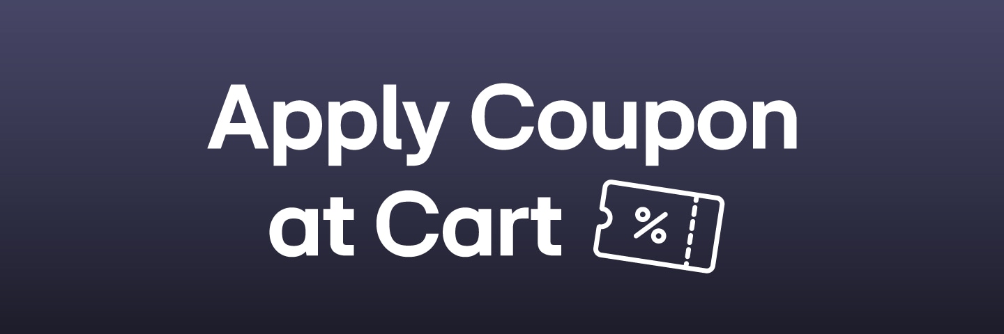 apply coupon