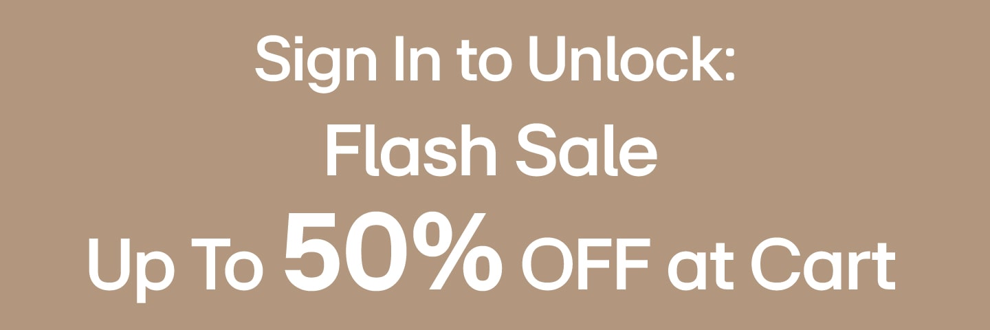 flash sales up to 50% off
