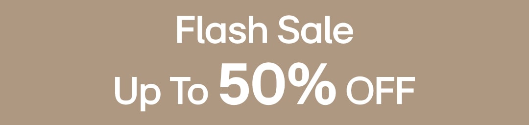 flash sales up to 50% off