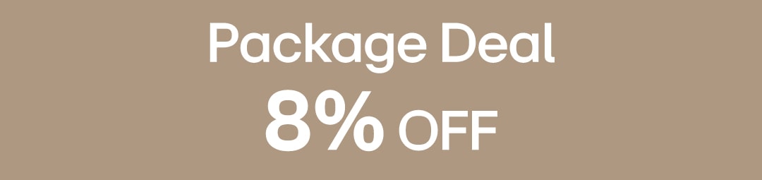 package deal up to 12% off