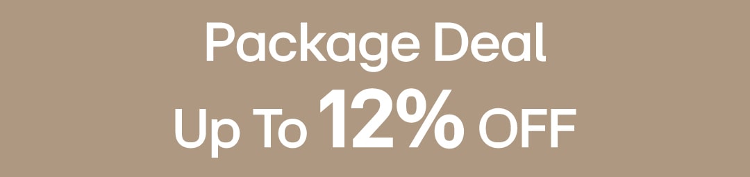 package deal up to 12% off