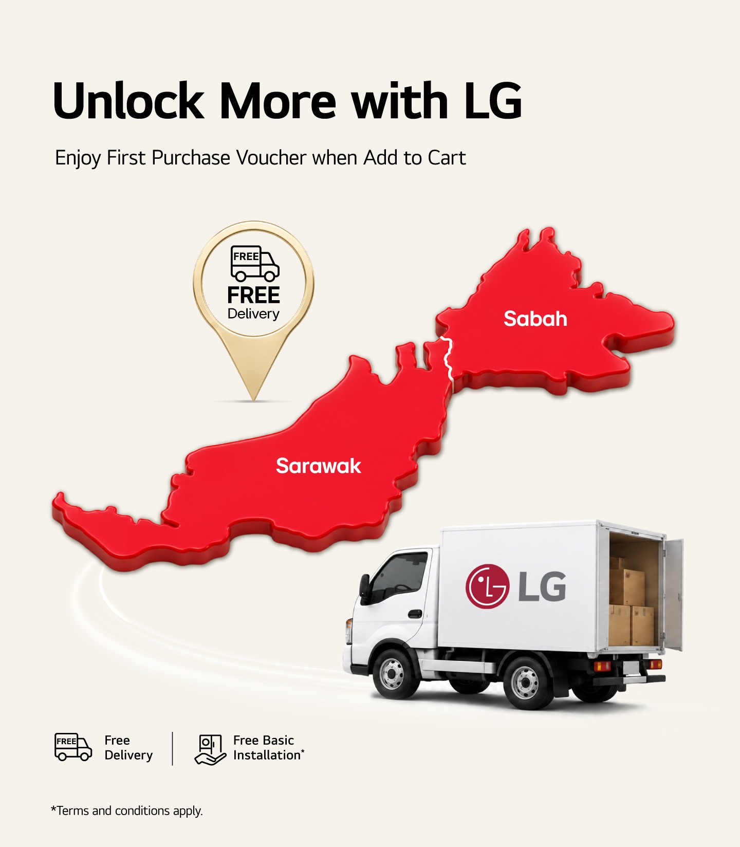 East Malaysia Delivery