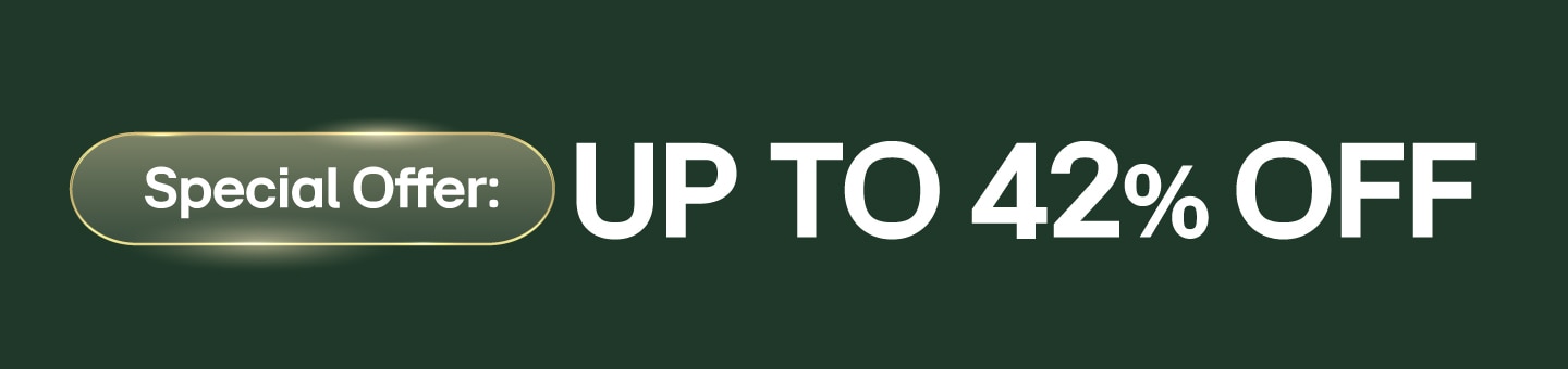 special offer up to 42% off