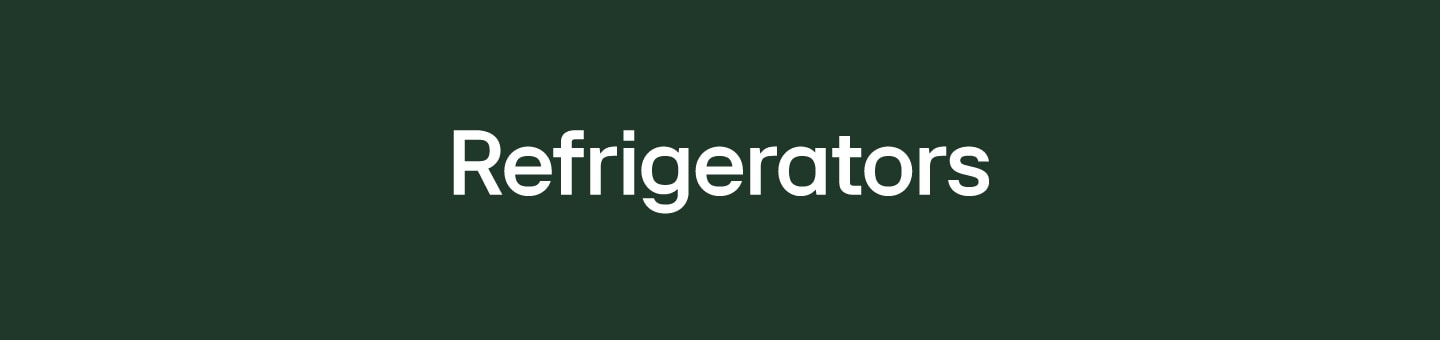 refrigerators
