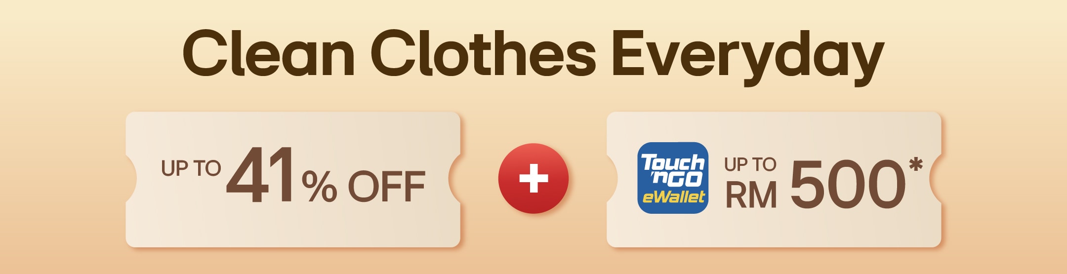 clean clothes everyday