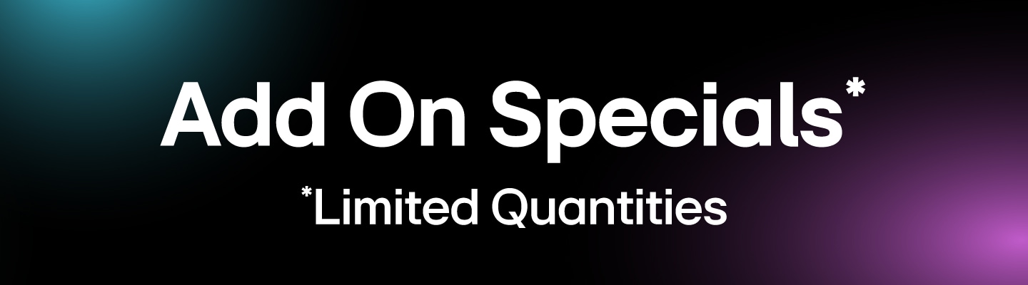 add on specials