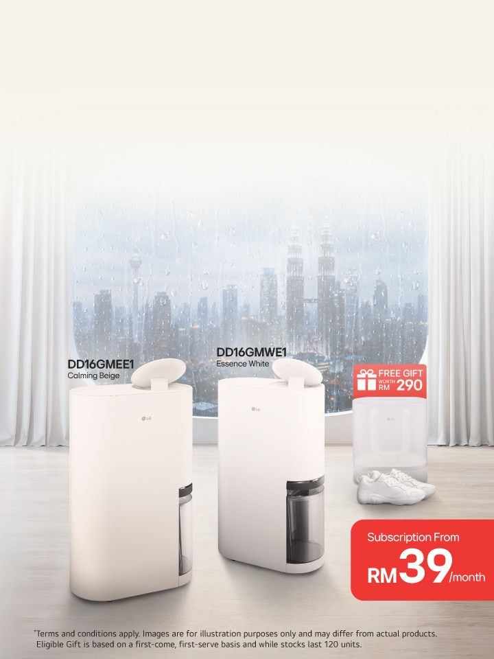 LG Dehumidifier Promo