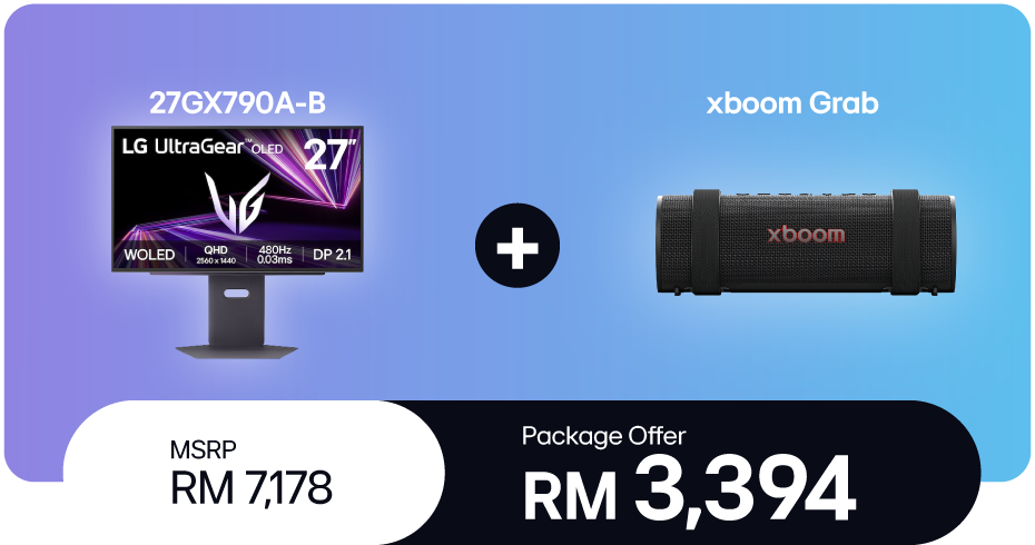 27GX790A-B + xboom Grab