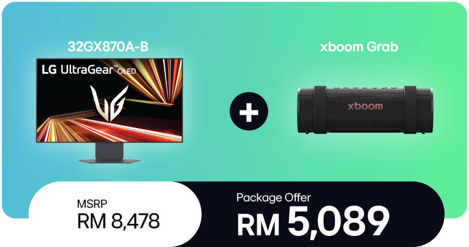 32GX870A-B + xboom Grab