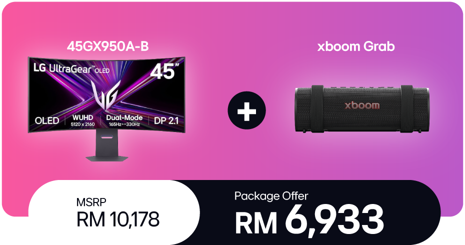 45GX950A-B + xboom Grab