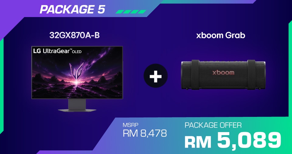 32GX870A-B + xboom Grab