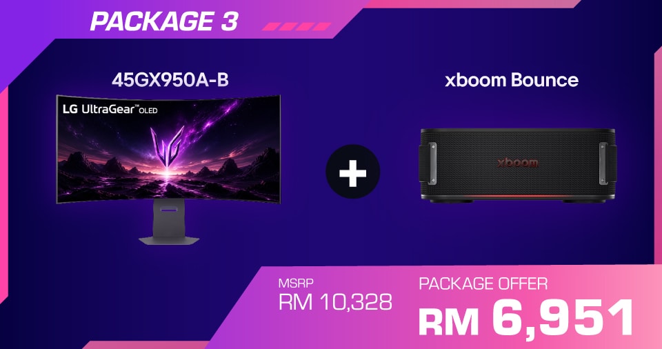 45GX950A-B + xboom Bounce