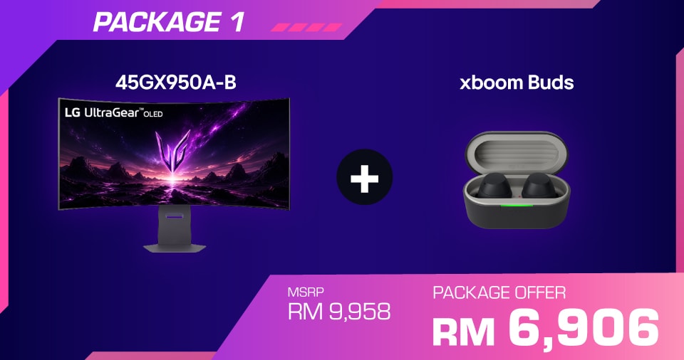 45GX950A-B + xboom Buds