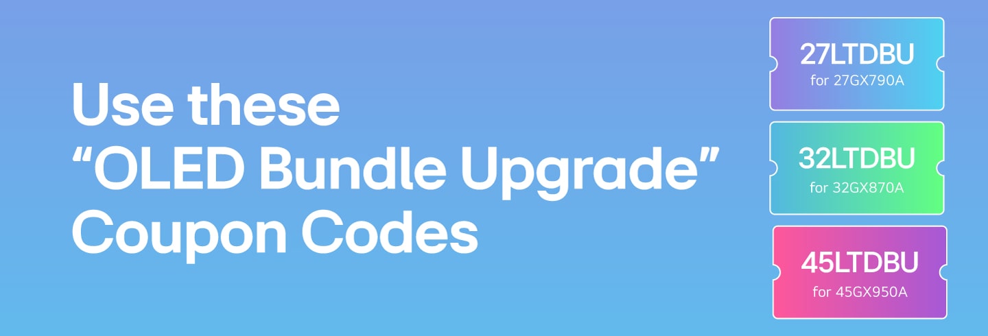 oled bundle upgrade coupon codes