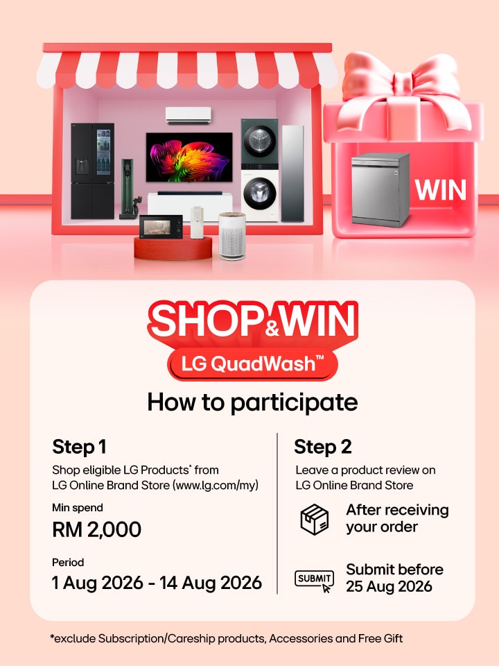 shop and win lg quadwash