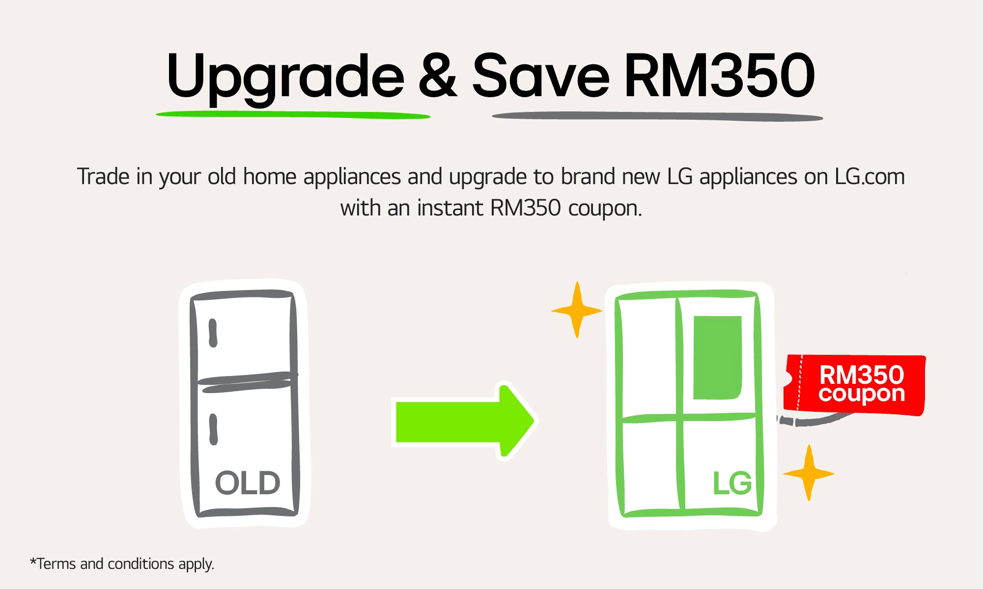save RM350
