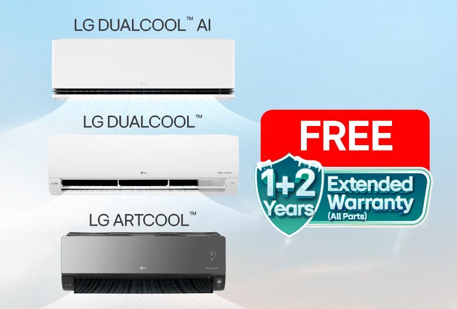 1+2 Years Extended Warranty