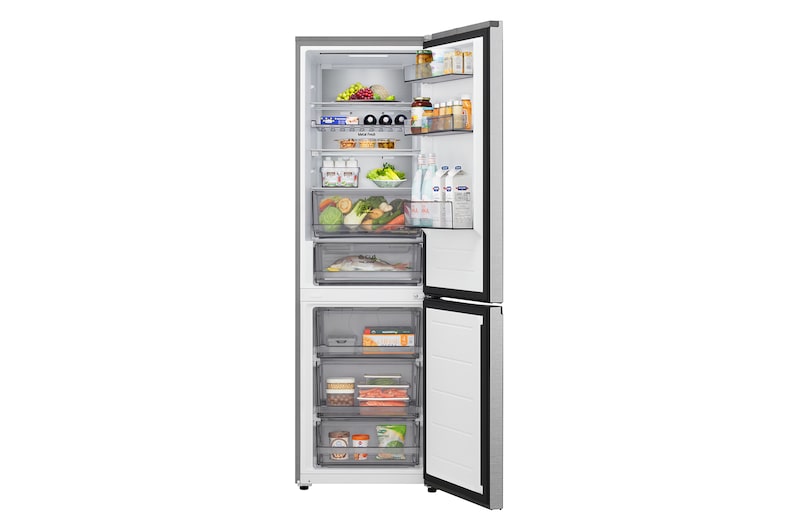 LG 333L Koel‑vriescombinatie Zwart | DoorCooling+™ | LinearCooling™ | Fresh Balancer™ | LG NL, GBBS514AMB